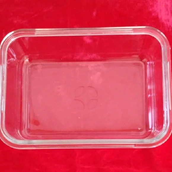 D- NWOT Ello Green Glass Storage Container - Picture 8 of 9